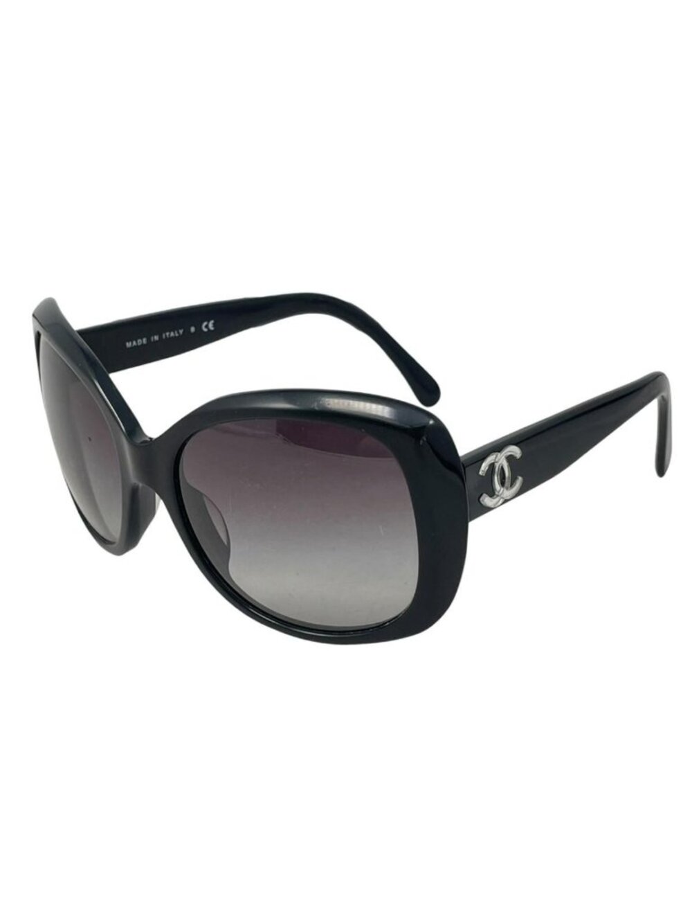 Chanel Sunglasses CC Logo Black Eyewear